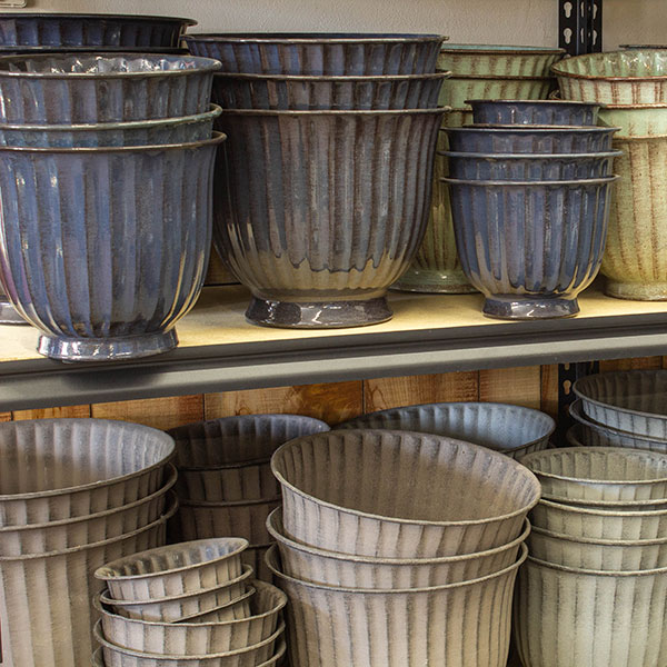 Country Bumpkin Garden Center - Spring 2024. Pots and containers.