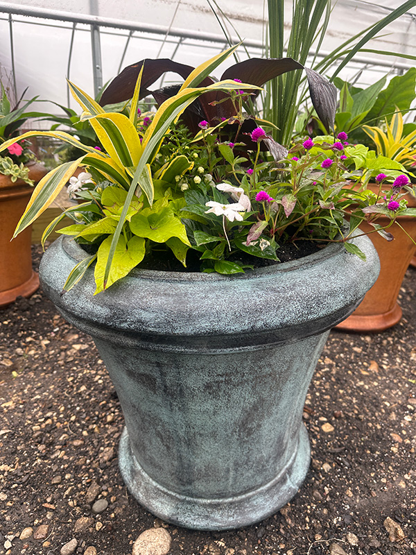 Custom Christmas planter